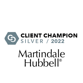 Martindale Award - Client Champion 2022