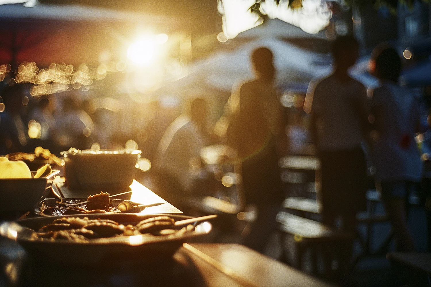 Interior de restaurante con clientes cenando que representa la responsabilidad de los restaurantes por la seguridad de los clientes en Arizona